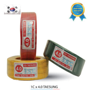 Dây điện đơn Taesung 1x4.0