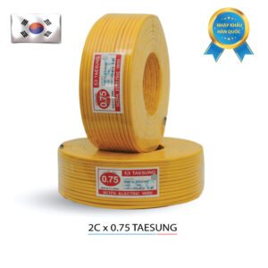 Dây điện đôi Taesung 2x0.75