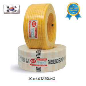 Dây điện đôi Taesung 2x6.0