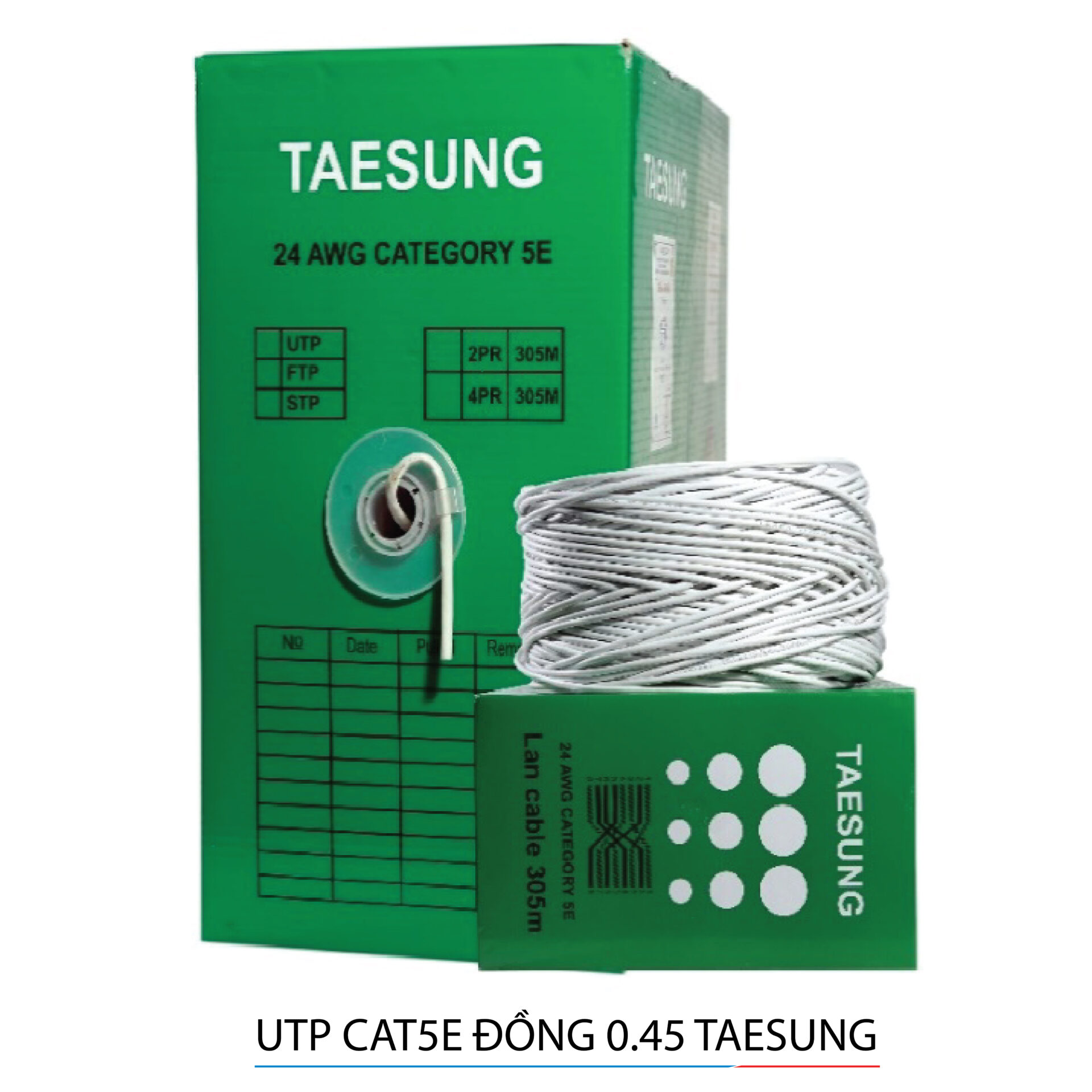 UTP CAT5E ĐỒNG 0.45