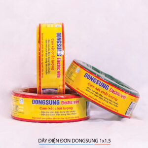 Dây điện đơn Dongsung 1x1.5