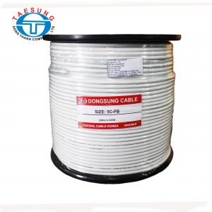 Cáp đồng trục 5C-FB Dongsung (TRẮNG)