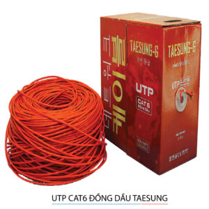Dây cáp mạng UTP CAT6 đồng dầu TAESUNG - G (Tiêu chuẩn quốc tế)
