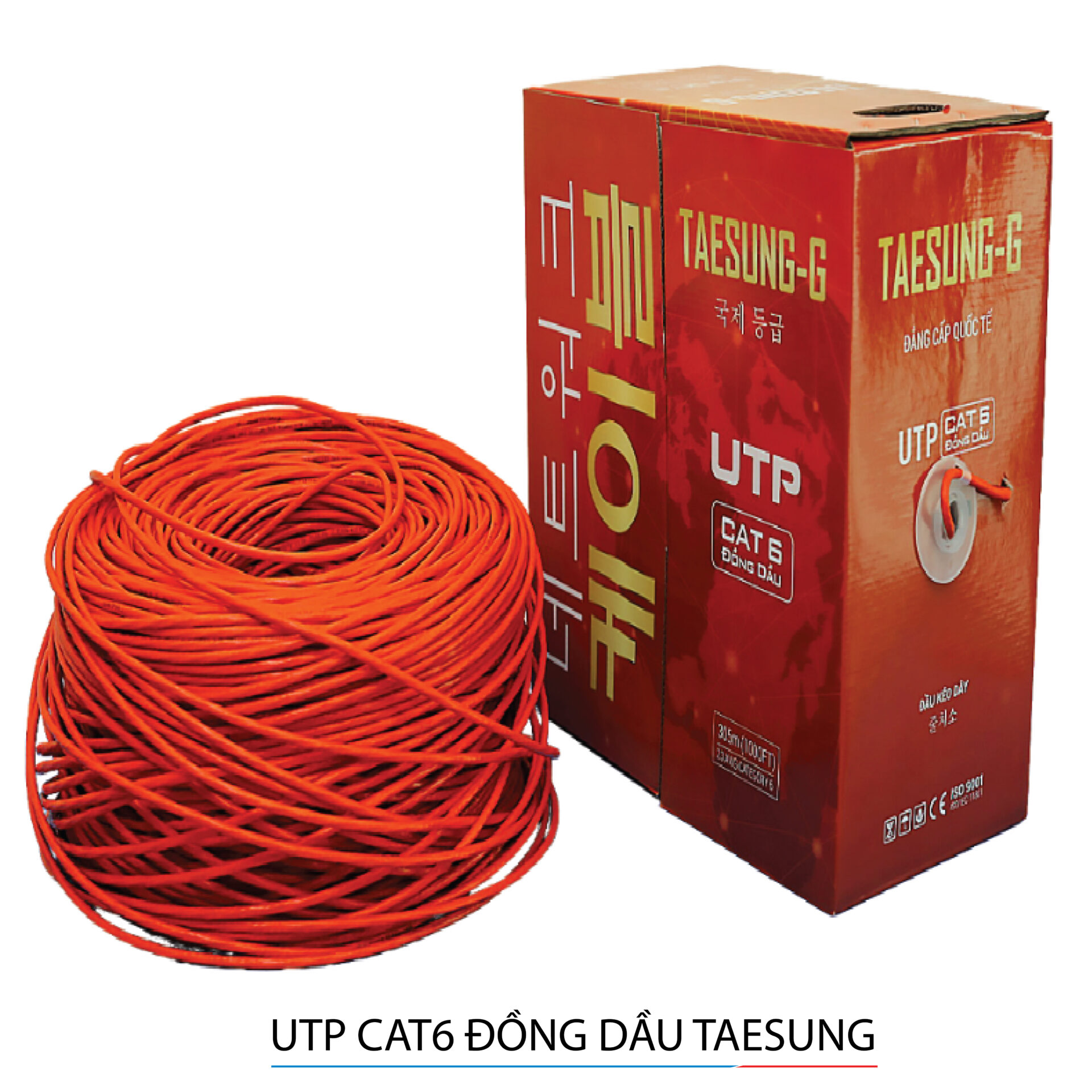 UTP CAT6 ĐỒNG DẦU TAESUNG-GG