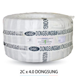 Cáp điện lực hạ thế Dongsung 2x4.0
