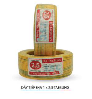 Dây tiếp địa Taesung 1x2.5
